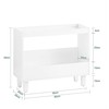 Kavos staliukas, SoBuy FBT147-W, 60x25x50 cm