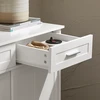 Sobuy Batų spintelė Virtuvės spintelė Sideboard šoninė spintelė FSB84-W