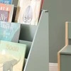 SoBuy vaikiška lentyna, žaislų lentyna, maža knygų lentyna, vaiko kambario lentyna, žaislų ir knygų organizatorius KMB95-GR