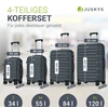 Kelioninis Juskys Kietasis lagaminų rinkinys Rom 4 vnt antracito spalvos
