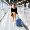 Kelioninis Juskys Kietasis lagaminų rinkinys Rom 4 vnt mėlynas