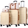 Kelioninis Promotions Lagaminų rinkinys 48,5x30x75 cm Smėlio spalvos