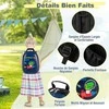 Kelioninis Promotions Vaikiškų lagaminų rinkinys, 32x22.5x82 cm ir 25.5x11.5x34 cm, Juoda