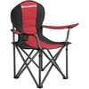 Songmics Campingstuhl raudona