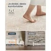 Songmics Kilimas 200x290 cm cappuccino spalvos