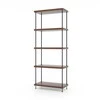 KNYGA Promotions Ekrano Stovas, 5 Pakopų, 59.7x29.2x147.3 cm, Rudas