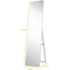 KNYGA Promotions Grindinis veidrodis, 160x37 cm, baltas
