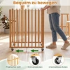 KNYGA Promotions Lentynų stovas daiktams 75x40x81 cm natūralus