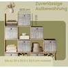 Songmics Knygų lentyna su 10 skyrių 29 x 129,5 x 129,5 cm