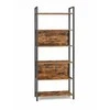 Songmics Knygų lentyna VASAGLE 6 lygių 60x24x186 cm