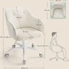 Songmics Biuro kėdė iki 110 kg cappuccino beige