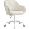 Songmics Biuro kėdė iki 110 kg cappuccino beige