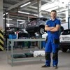 Relaxdays Pilkas darbastalis dirbtuvėms