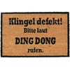 Kodustaar Kokosinis durų kilimėlis DING DONG