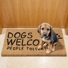 Kodustaar kokoso pluošto durų kilimėlis "dogs welcome"