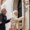 Kodustaar Ketaus durų skambutis su paukščiais, žalias