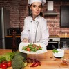 Kodustaar Baltas marmurinis grūstuvas su grūstuvu