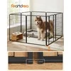 Songmics Feandrea 100 cm aukščio juodos spalvos aptvaras