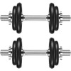 Hanteliai SONGMICS 20 kg juodos spalvos