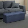Pufas su daiktadėže SONGMICS 110 x 38 x 38 cm