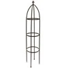 Relaxdays Laipiojimo augalų obeliskas Metal rudas 190 cm