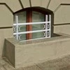 Relaxdays Langų apsauginės grotos, plienas, 45x70x3,5 cm