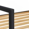 Relaxdays Lentyna, 95x39x32.5 cm, Ruda, Juoda