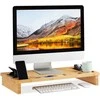 Laikiklis Relaxdays Bambukinis PC monitoriaus stovas