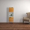 Relaxdays Pastatoma lentyna, 71x32x30 cm, balta