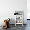 Relaxdays Pastatoma lentyna, 76,5x46x29,5 cm, balta
