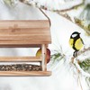 Kodustaar Natūralaus medžio paukščių lesyklėlė