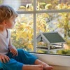 Relaxdays Laisvai pastatomas pilkas paukščių namelis