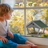 Relaxdays XXL laisvai pastatomas lesyklėlės stalas paukščiams