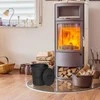 Relaxdays Klasikinis pelenų kibiras su dangčiu