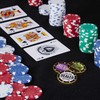 Kodustaar Metalinių pokerio mygtukų rinkinys