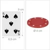 Relaxdays Didelis pokerio rinkinys