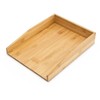 Kodustaar Bambukinis popieriaus laikymo dėklas 33 x 25 x 6 cm