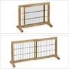 Relaxdays Natūraliai rudos spalvos saugos varteliai 56 cm