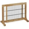 Relaxdays Natūraliai rudos spalvos saugos varteliai 56 cm