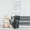 Relaxdays Serviravimo vežimėlis, 77x47x32,5 cm, natūralios spalvos