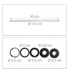 Kodustaar Skėčio įžeminimo inkaras 25–55 mm
