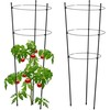 Kodustaar Juodos treliažo atramos rinkinys, 2 vnt. 76 cm