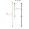 Kodustaar Žalios treliažų atramos rinkinys 4 vnt. 60 cm