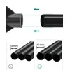 Songmics Medžiaginė spinta su drabužių turėklu ir metaliniu rėmu