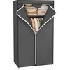Songmics Spinta, 75x45x160 cm, Pilka