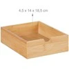 Relaxdays Stalinis organizatorius, 14x33x21 cm, balta