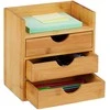 Relaxdays Stalinis organizatorius, 21x20x13 cm, rudas