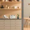 Relaxdays Stalo organizatorius, 14.5x25x20 cm, balta