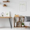 Relaxdays Stalo organizatorius, 14x33x21 cm, balta