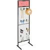 Relaxdays Stendas, 215x65.5x44.5 cm, juodas